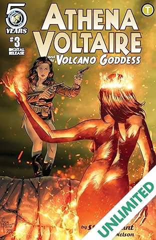 Athena Voltaire and the Volcano Goddess #3